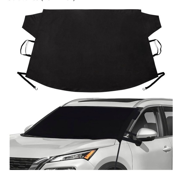 Windshield Cover for Ice and Snow - Snow Cover for Car, Truck & SUV (79” x 45”) - Picture 1 of 6